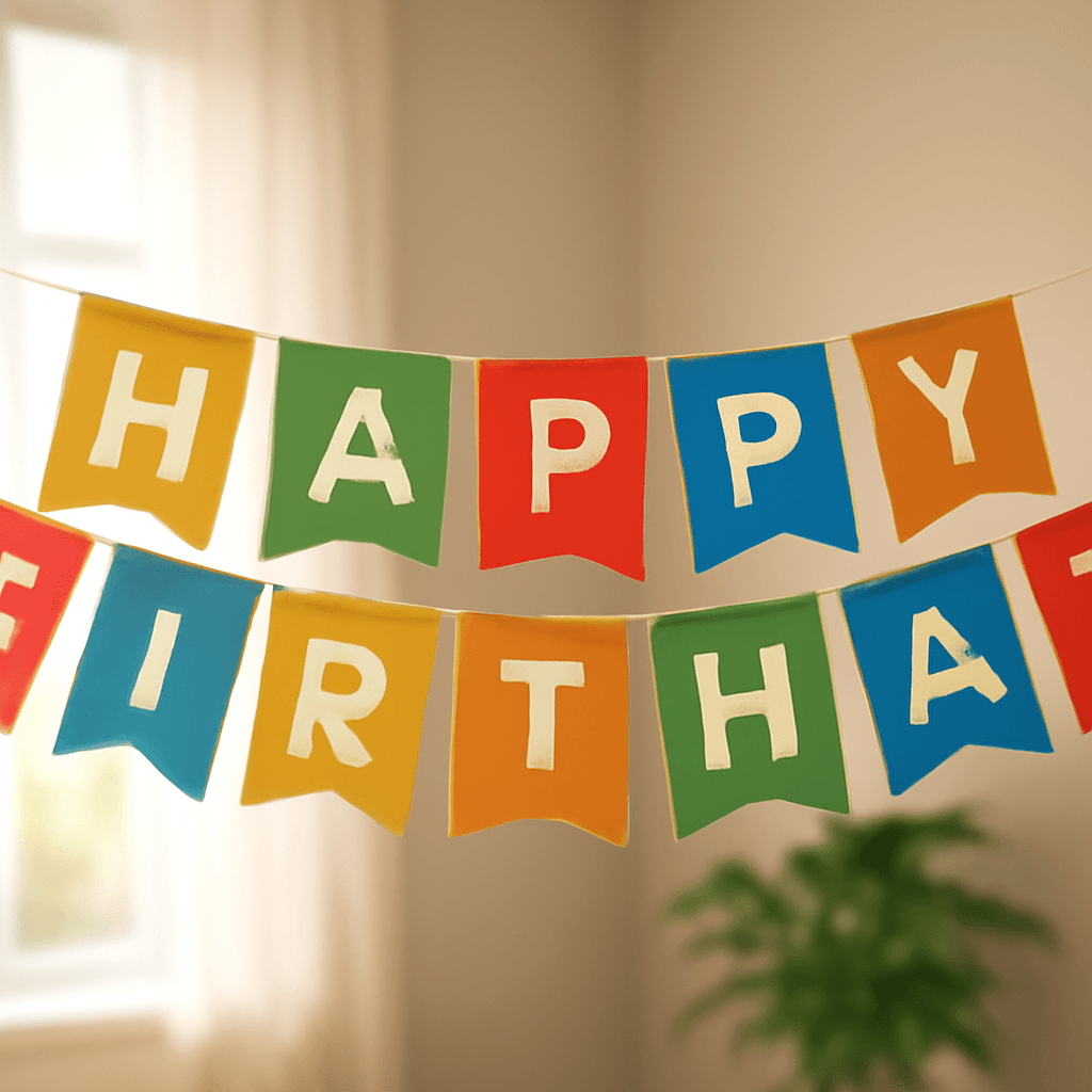 Bannière anniversaire enfant : guide d'achat pratique