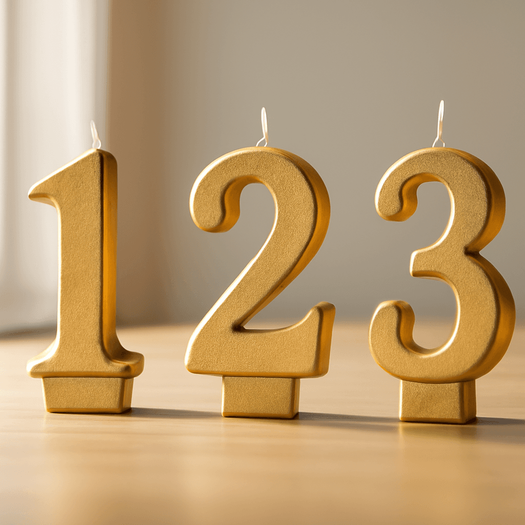 Comparatif des bougies chiffre pour toutes occasions