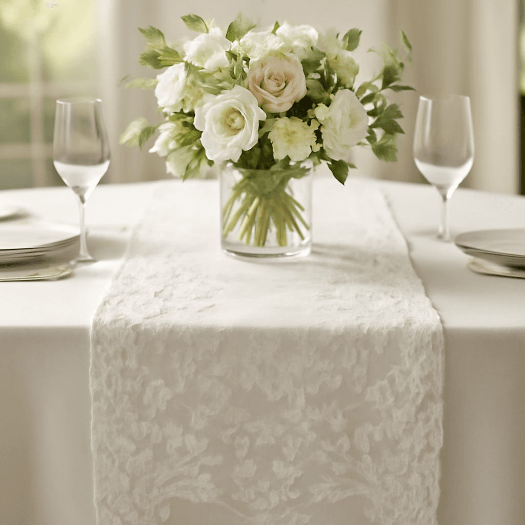Guide d'achat : chemin de table mariage tendance