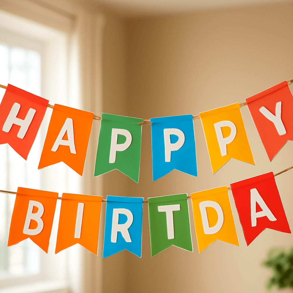 Guide d'achat : guirlande anniversaire enfant tendance