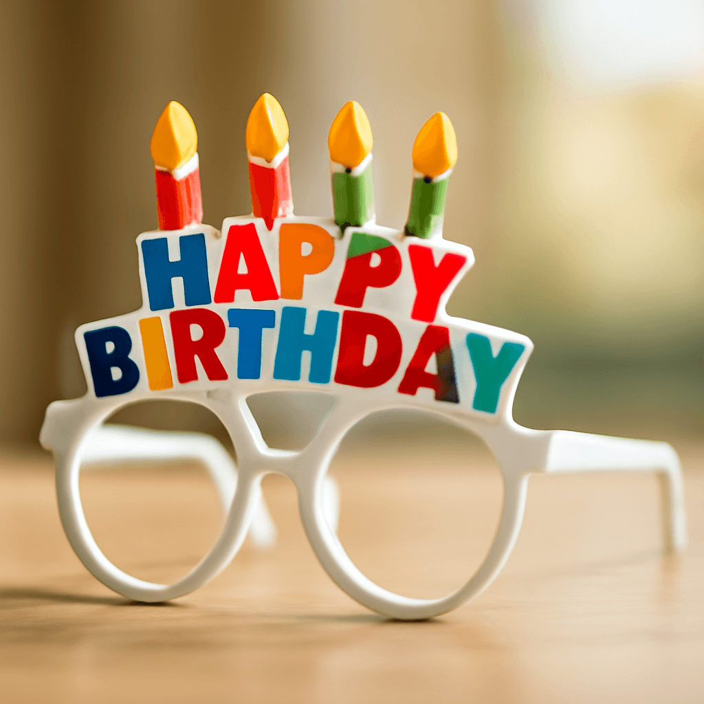 Lunettes d’anniversaire : guide d'achat essentiel